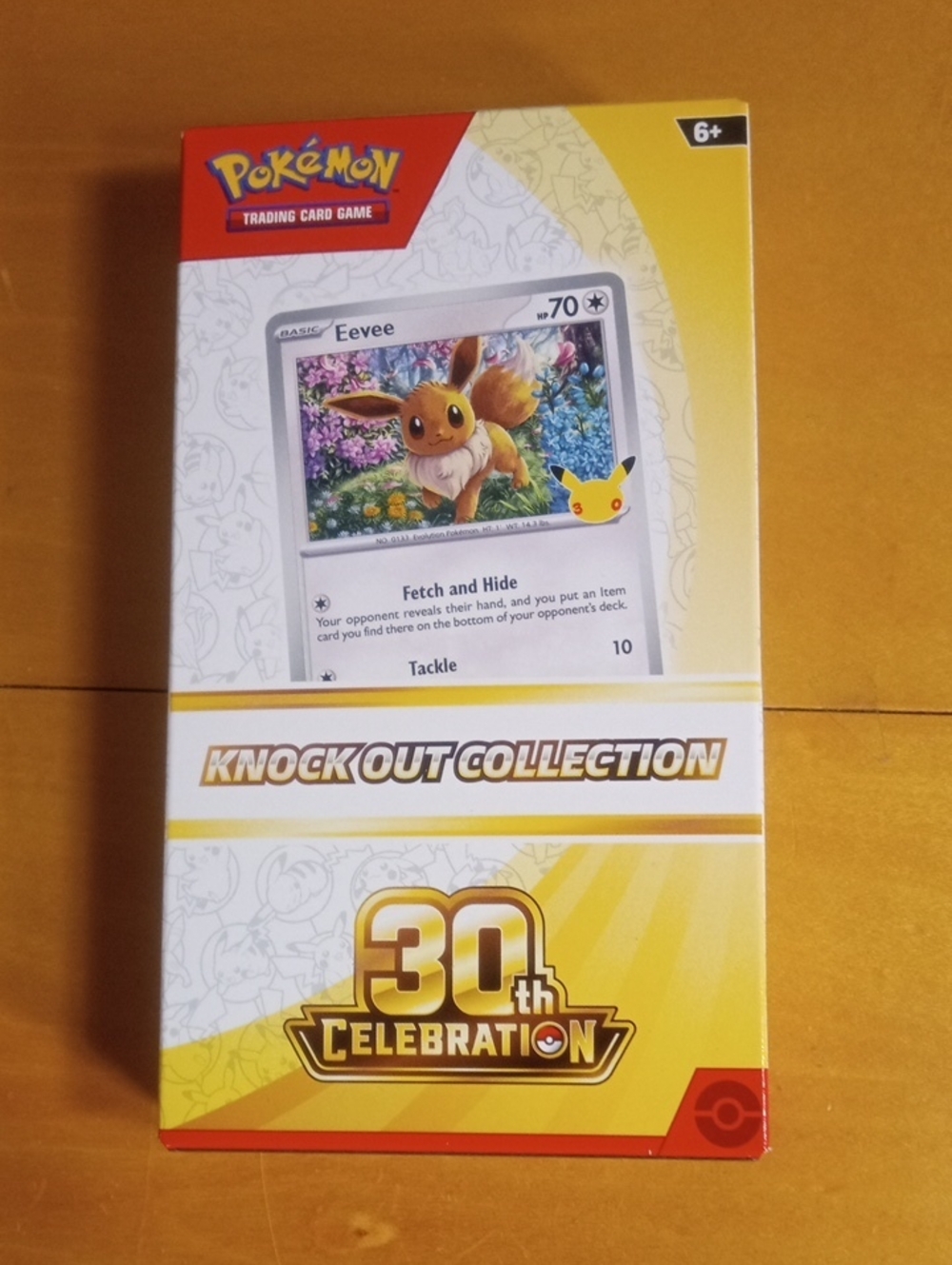 Pokemon Knock Out Collection 30th Celebration Yellow Eevee Pack